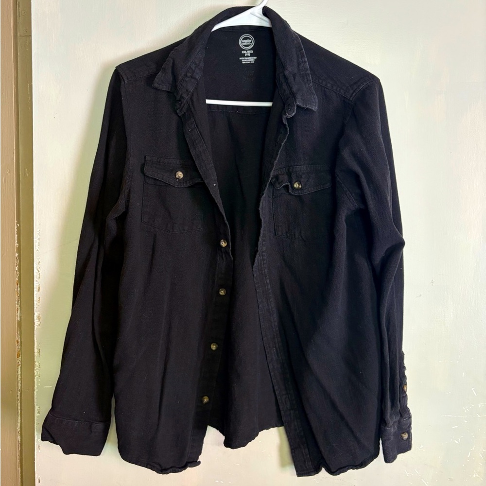 Black Flannel size medium wonder nation